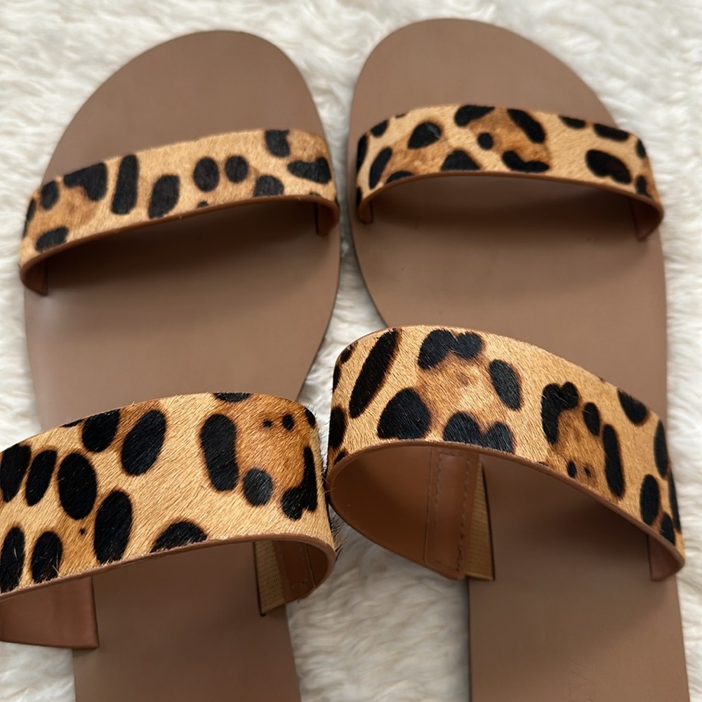 J.Crew Cheetah Print Sandals - Picture 7 of 9